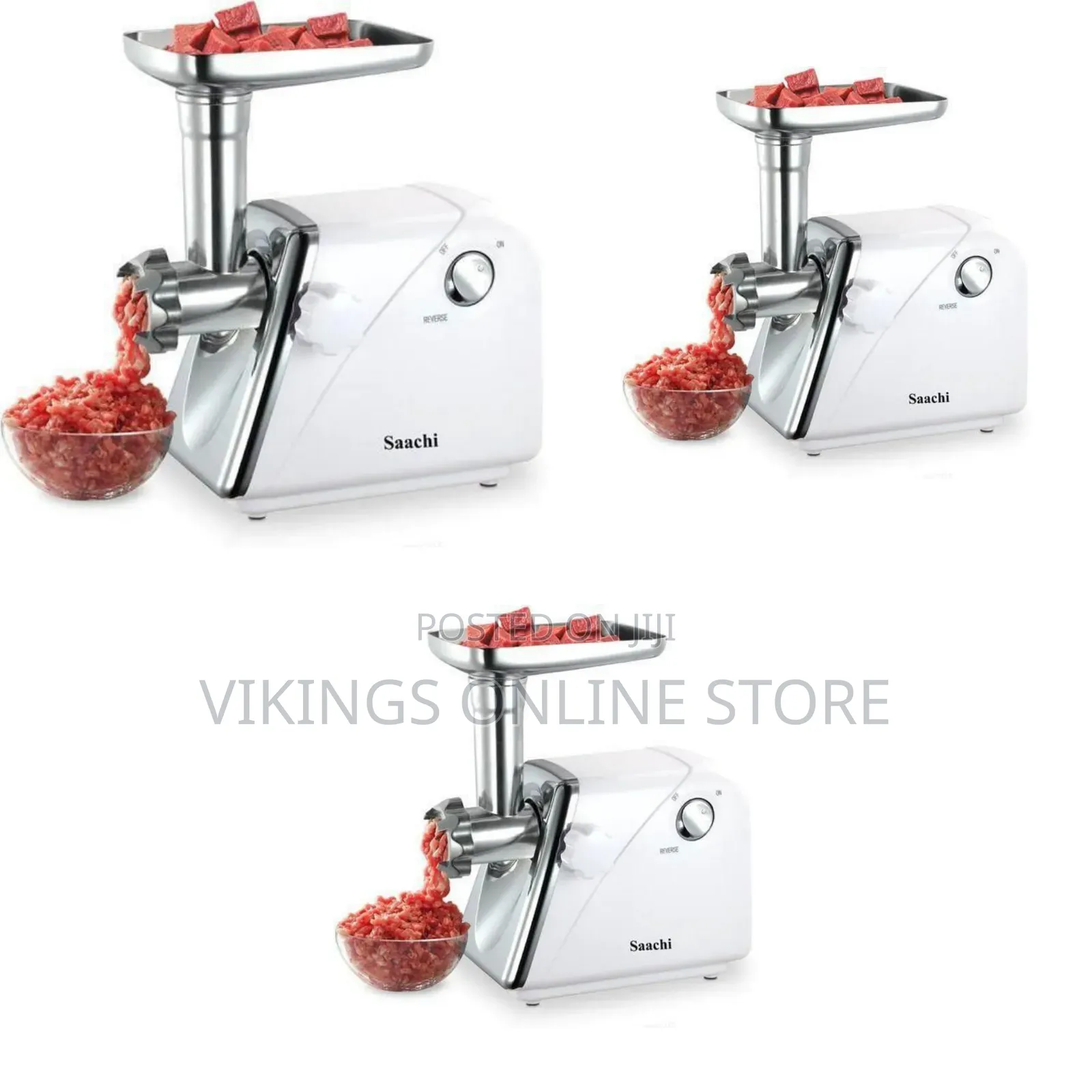 Powerful Electric Food Grinder and Processor - Multicolor