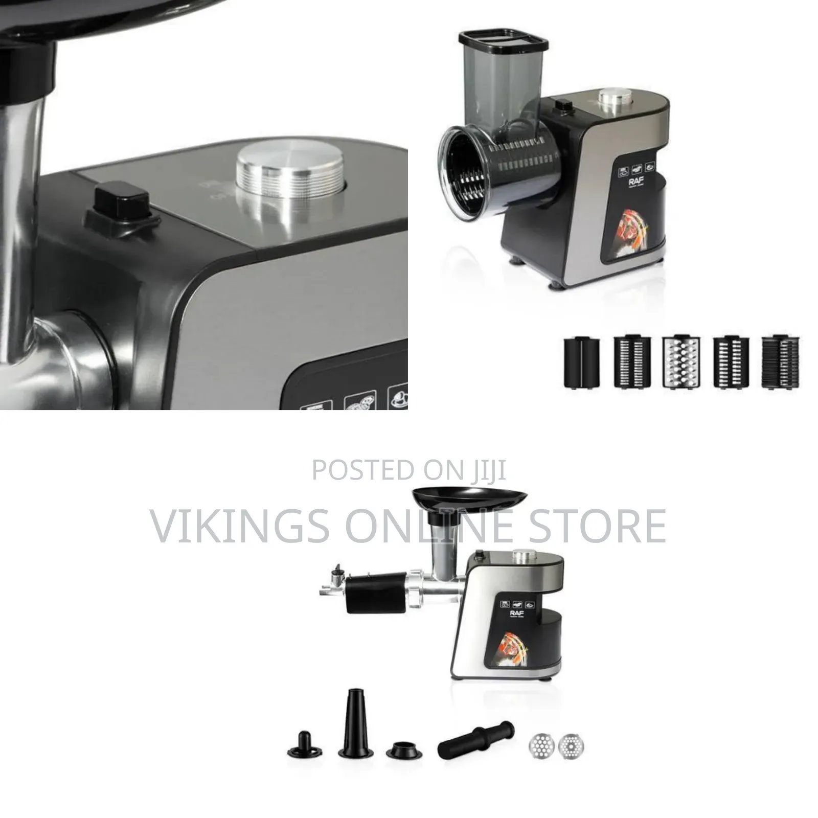 Raf Multifunctional Meat Grinder / Kitchen Processor - Multicolor