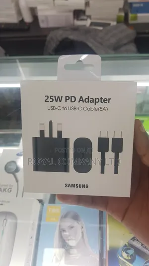 Samsung 25w PDF Adaptor Usb-C to C