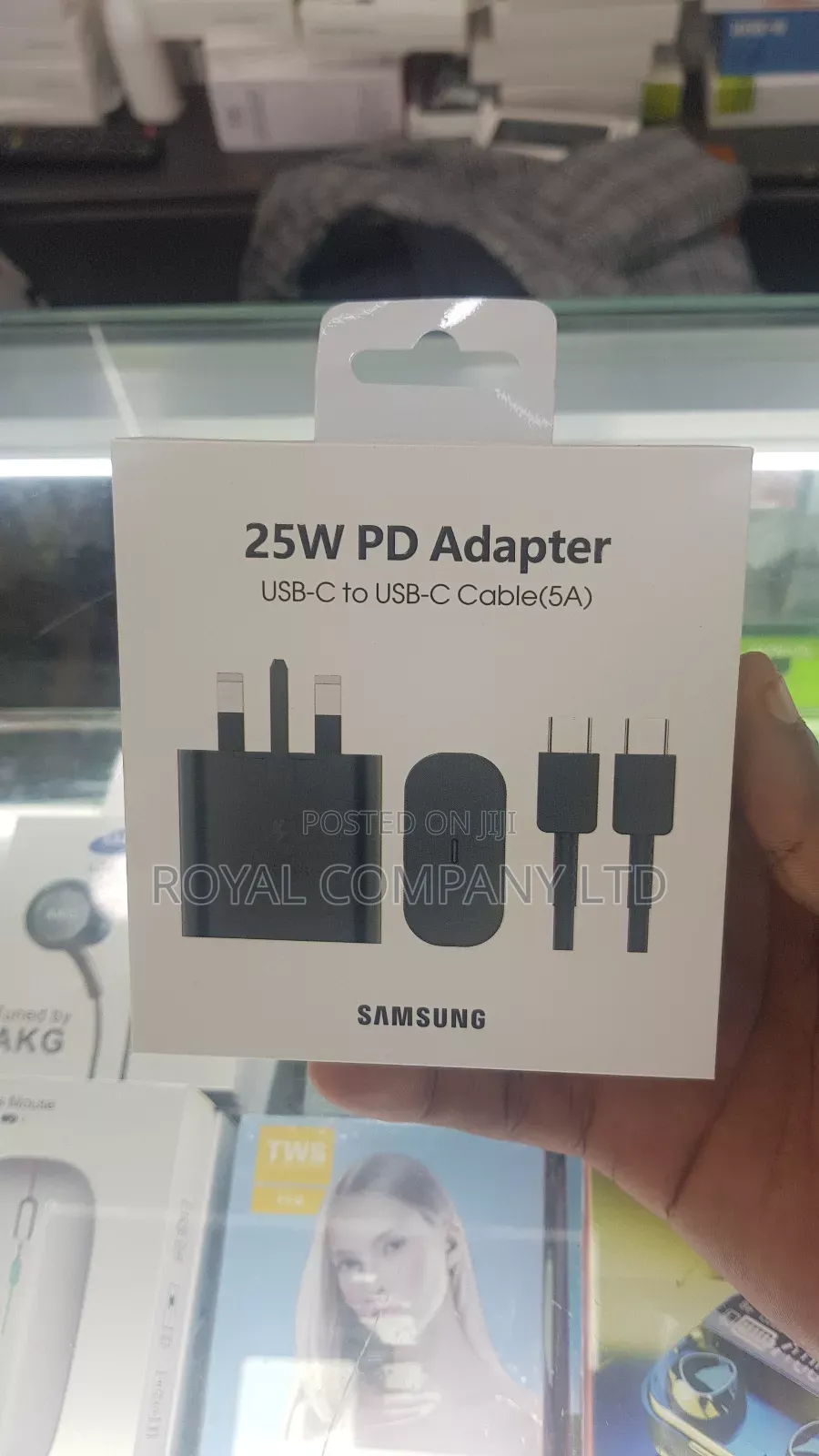 Samsung 25w PDF Adaptor Usb-C to C