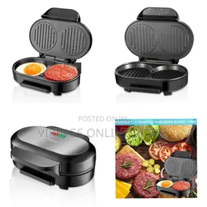 Raf R.353 Electric Hamburger Maker - Double Patty Grill - Multicolor