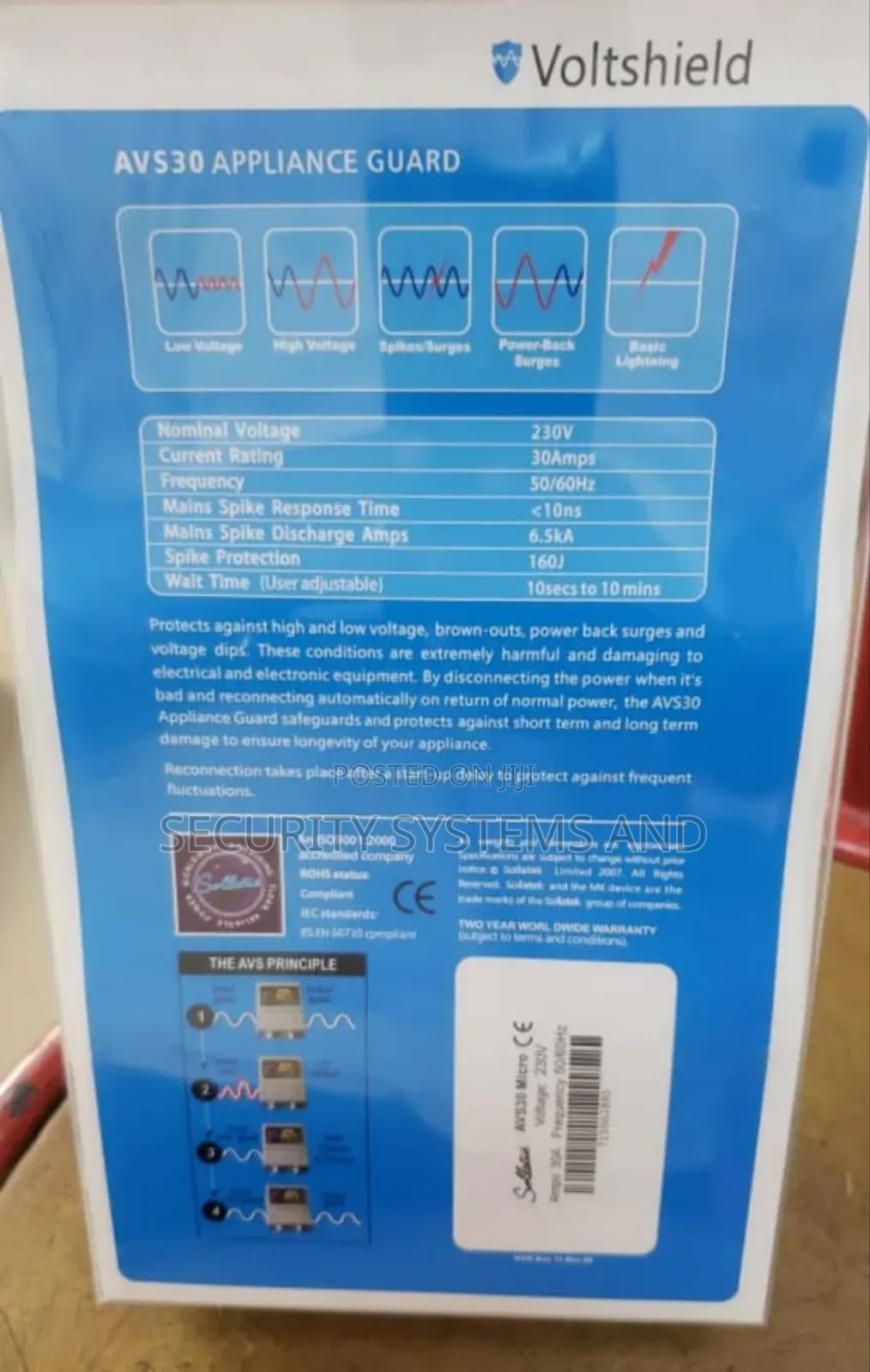 Automatic Voltage Switcher- Avs - 30 Amps
