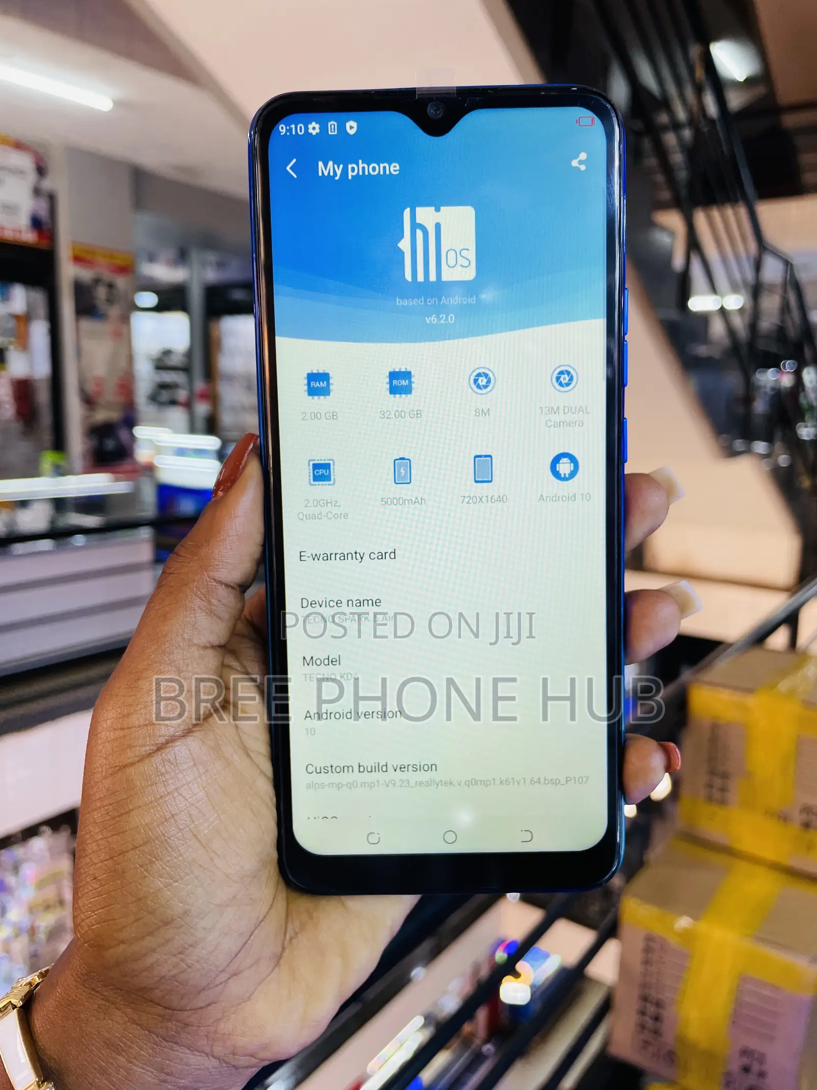 Tecno Spark 5 Air 32 GB Blue