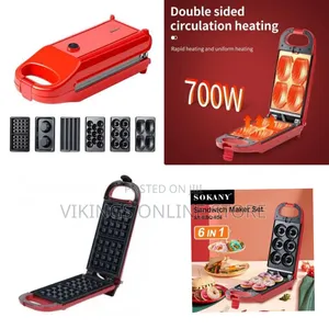 Sokany 6 in 1 Sandwich Breakfast Maker Set