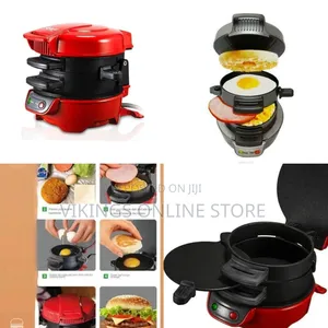 Raf Breakfast Sandwich Maker / Fast Breakfast Station - Multicolor