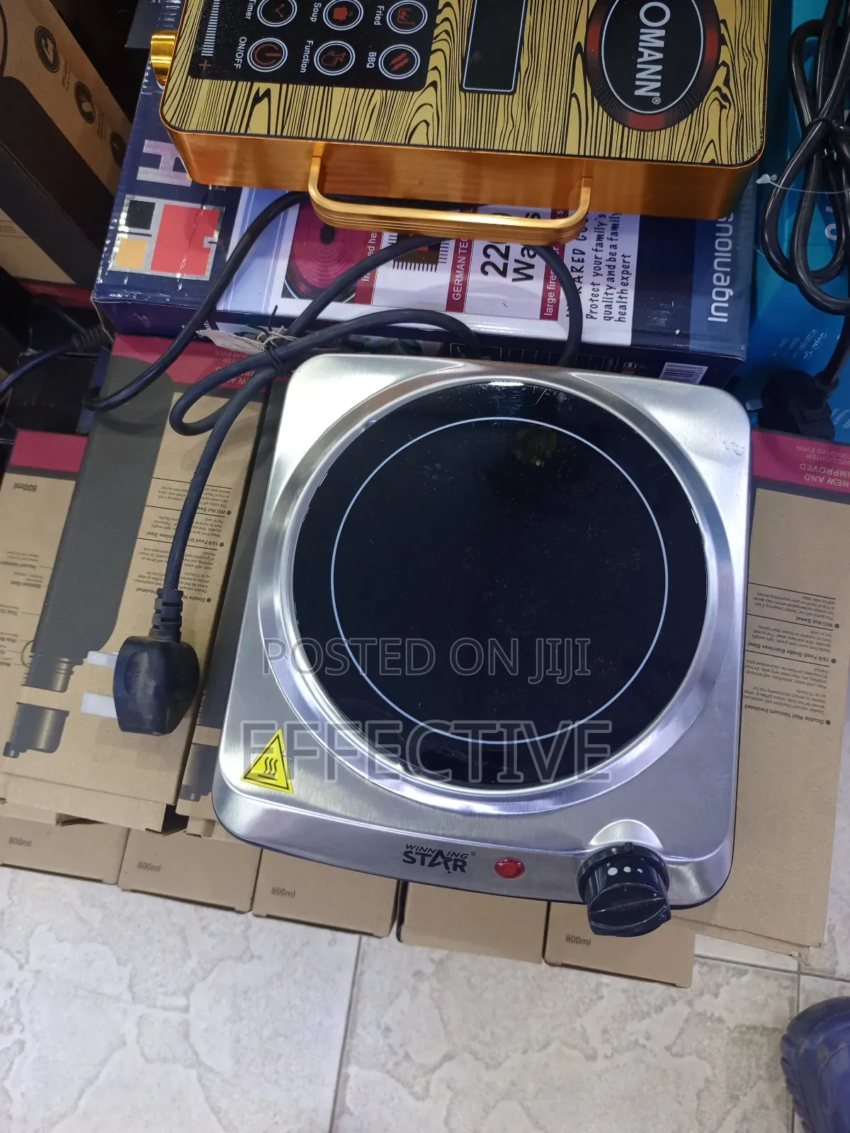 Single Burner Ceramic Heater Hot Plate.