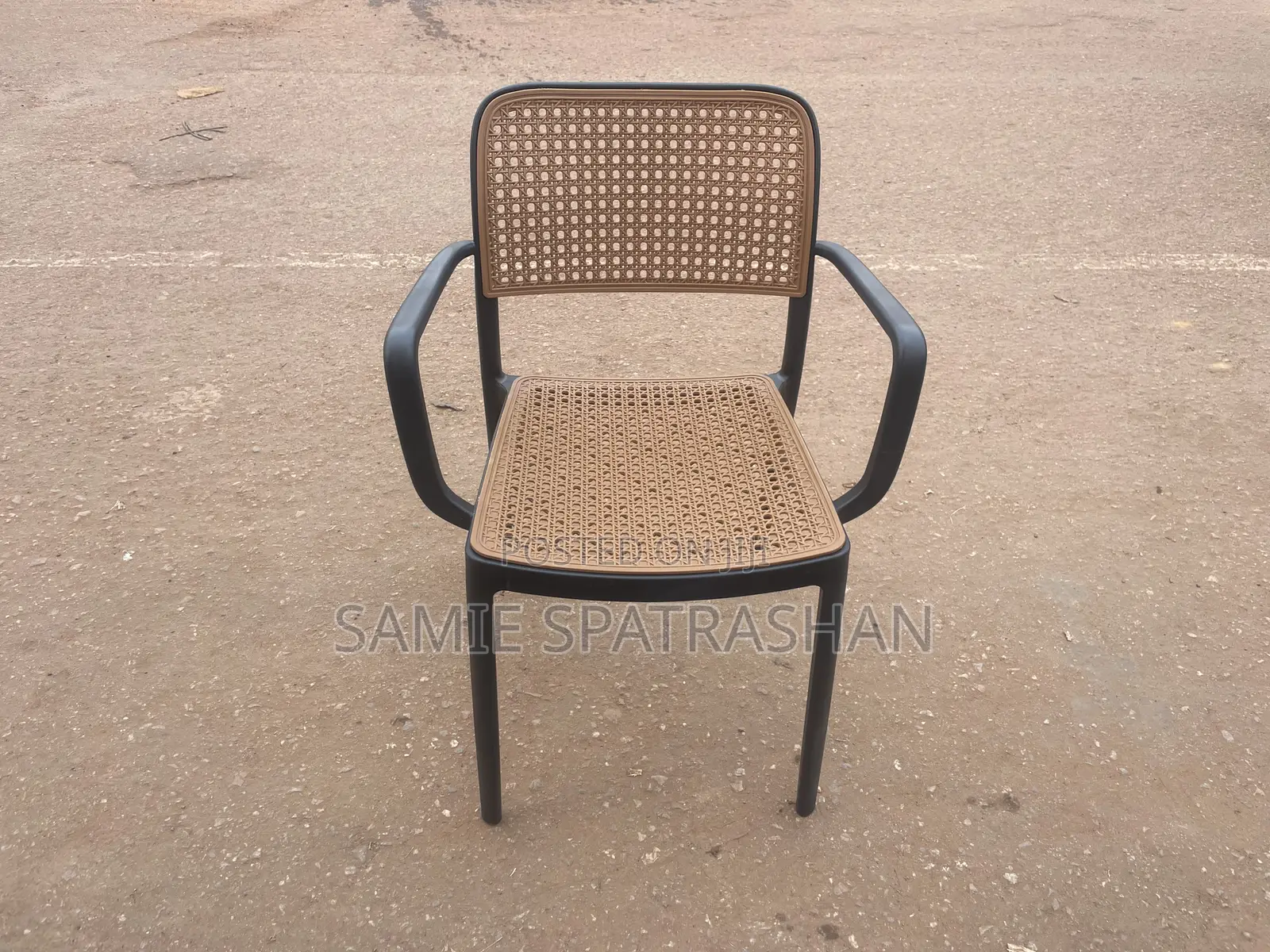 Original Dinning Plastic Chair Black