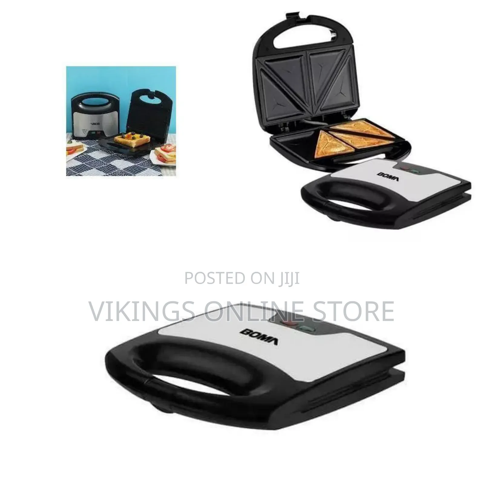 High-Performance Electric Sandwich Maker- Multicolor
