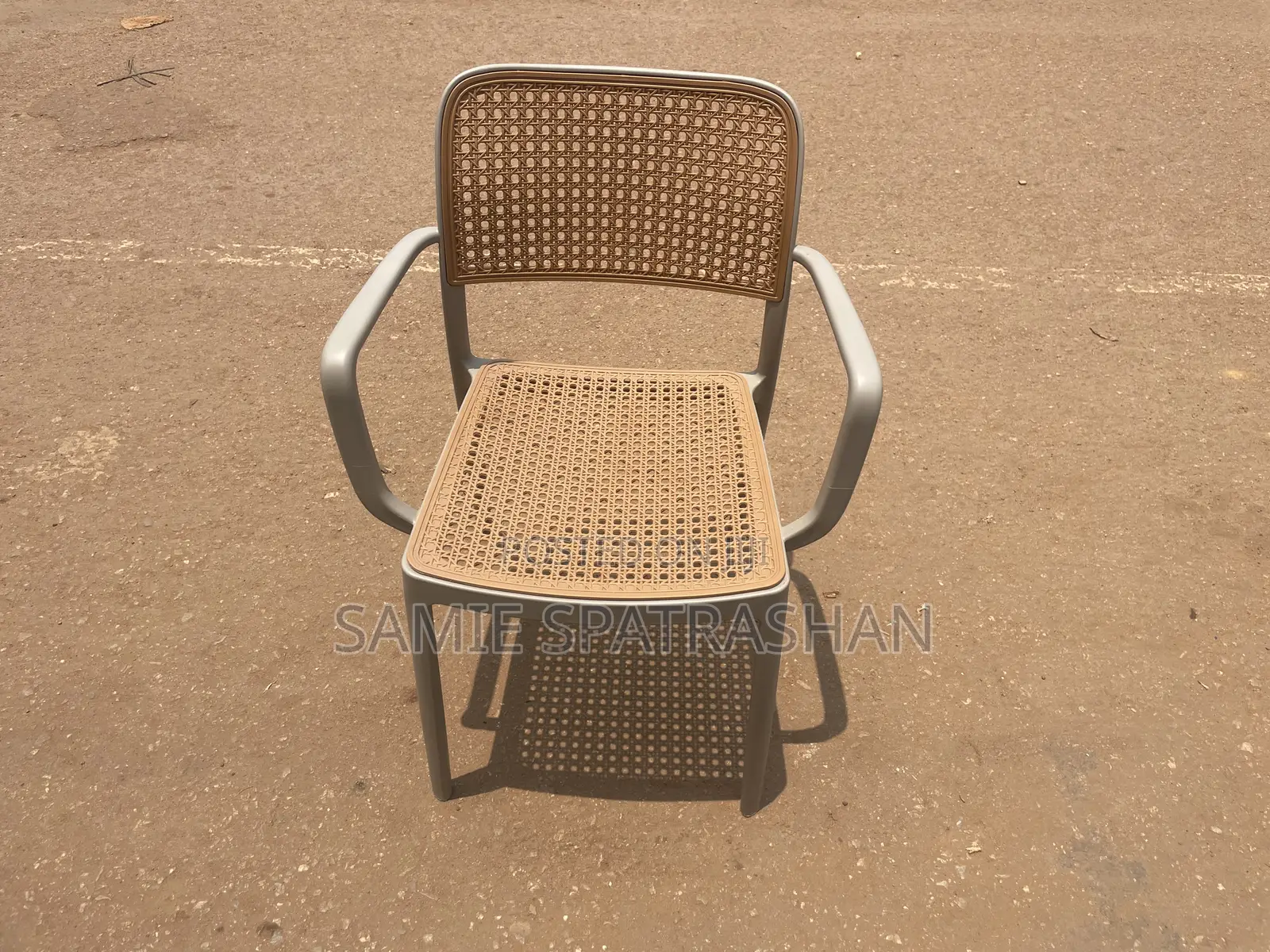 Original Plastic Dinning Chair Grey