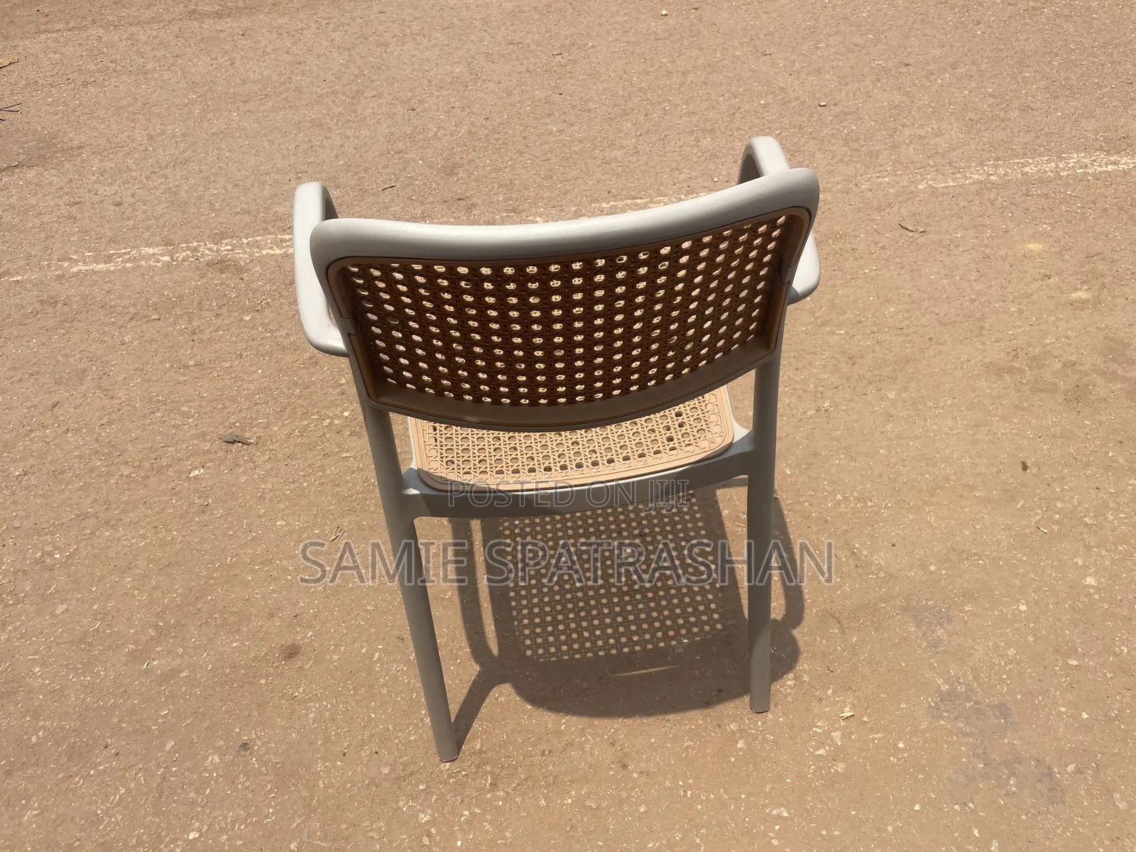 Original Plastic Dinning Chair Grey