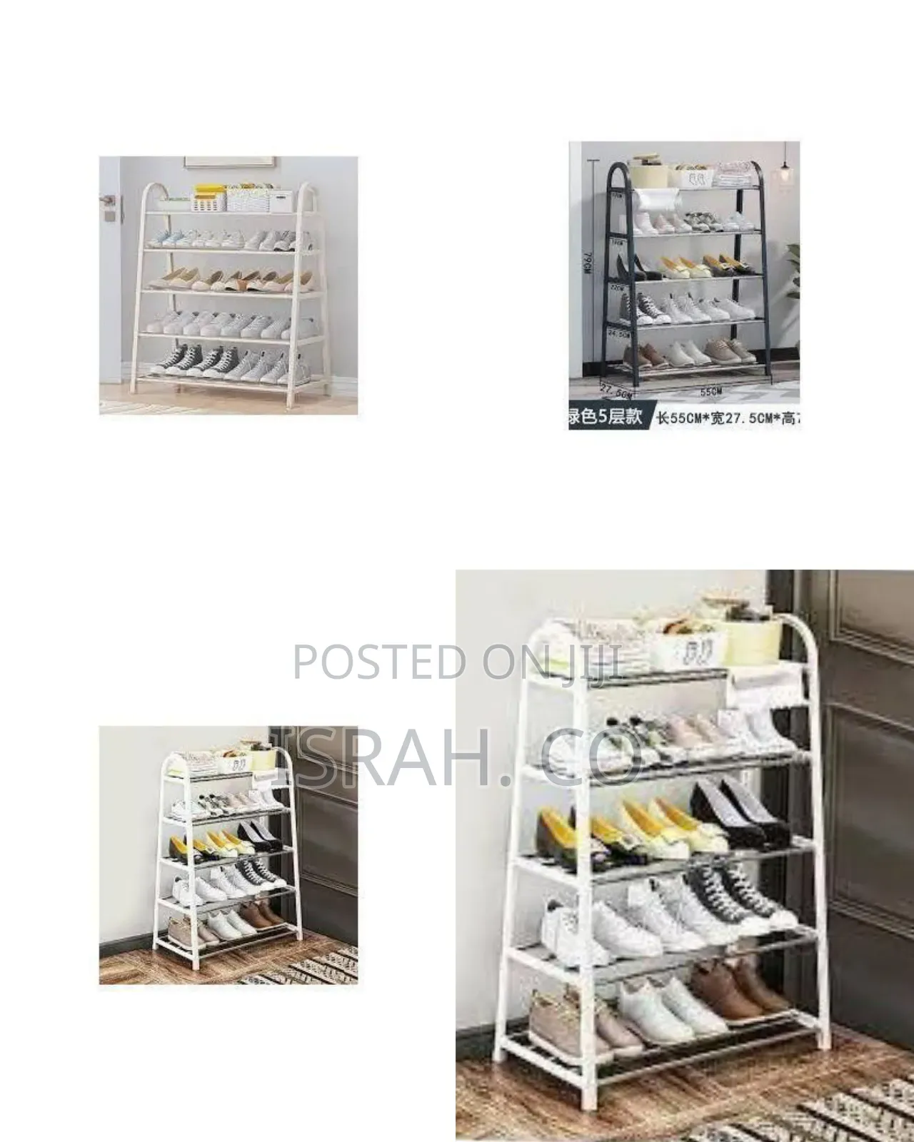 Multi-tier Vertical Shoe Storage Rack