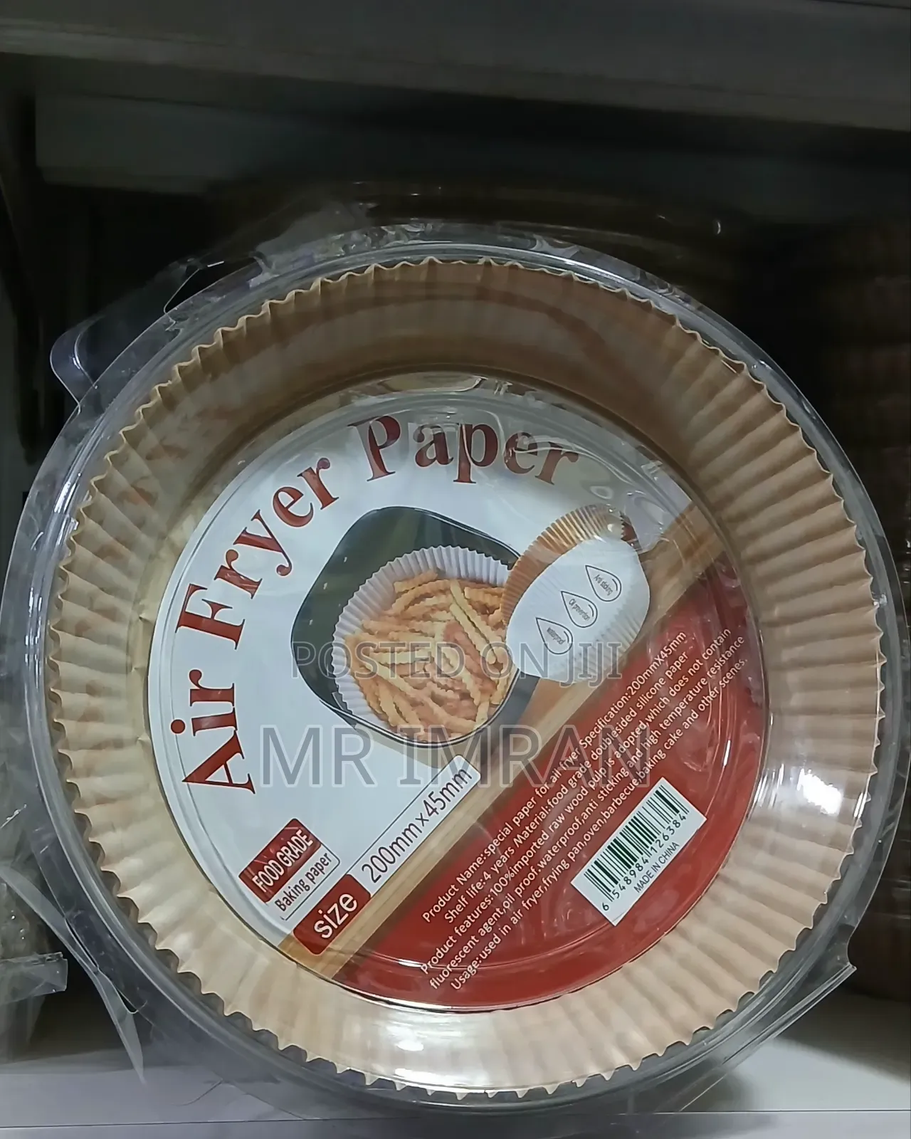 50pc Food-Grade Baking Paper Liners