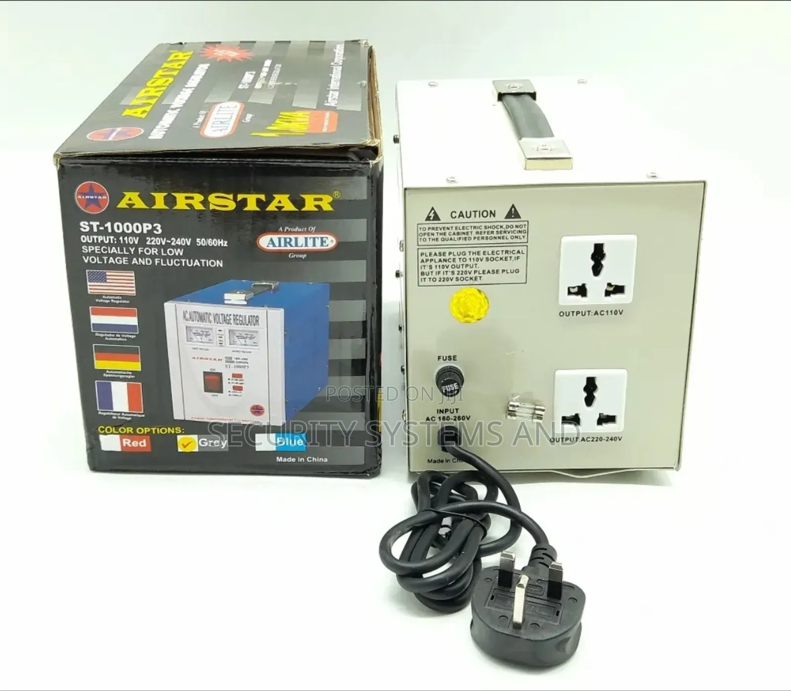 Airstar Stabilizer 1000 Watts - Automatic Voltage Regulator 1kva