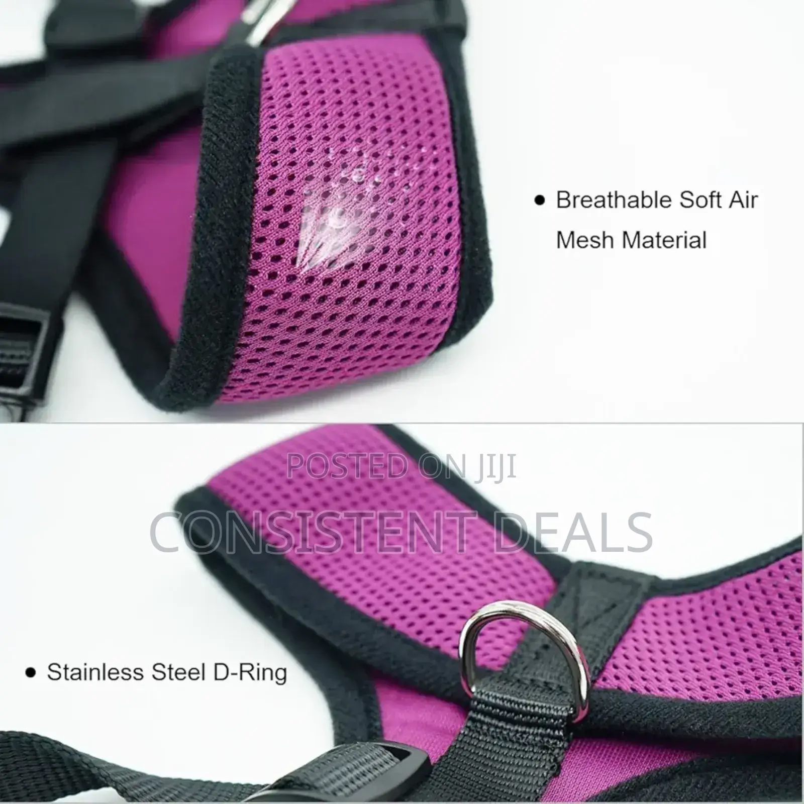 Soft Mesh Dog Harness No Pull Walking Comfort Padded Vest Harnesses