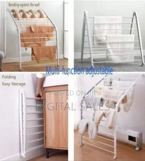 Multi-Tier Foldable Clothes Drying Rack