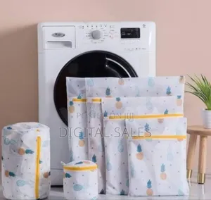 Set of 6 Mesh Laundry Bags