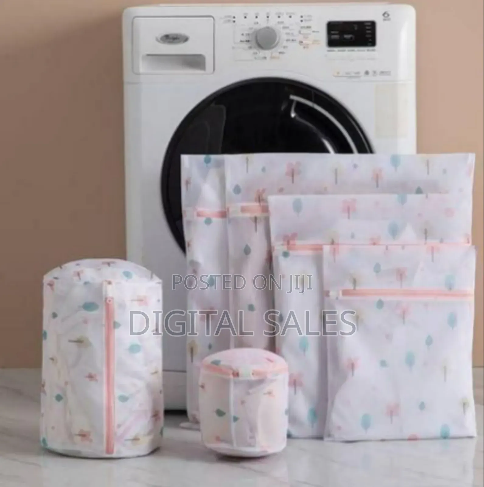 Set of 6 Mesh Laundry Bags