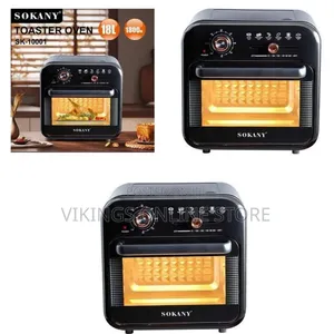 Sokany 2-in-1 Air Fryer and Electric Oven - Multicolor