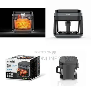 Saachi 5.5 Electric Air Fryer - Black