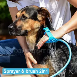 2 In 1 Dog Shower Sprayer, Pet Bath Tool, Pet Shower Sprayer