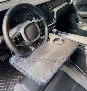 Steering Wheel Tray Desk Laptop Drink Food Work Table Holder Travel