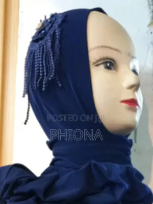 Muslim Veil With a Flower