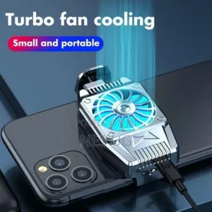 H15 Portable Mobile Phone Game Cooler Cooling Fan Radiator - Silver