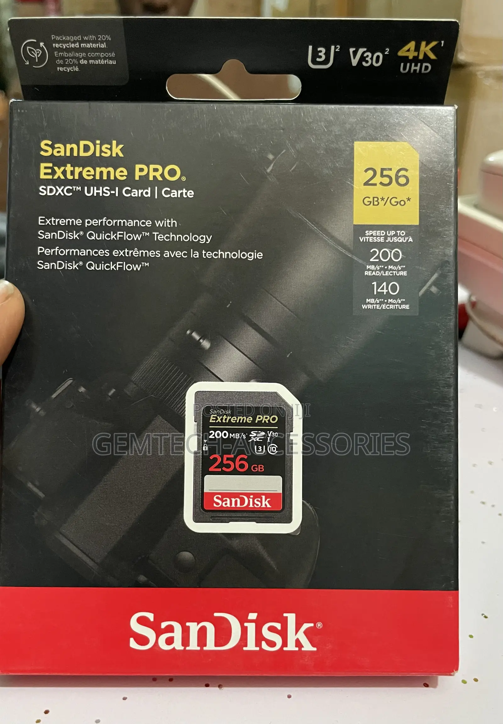 256gb Sandisk Extreme Pro Sd Card