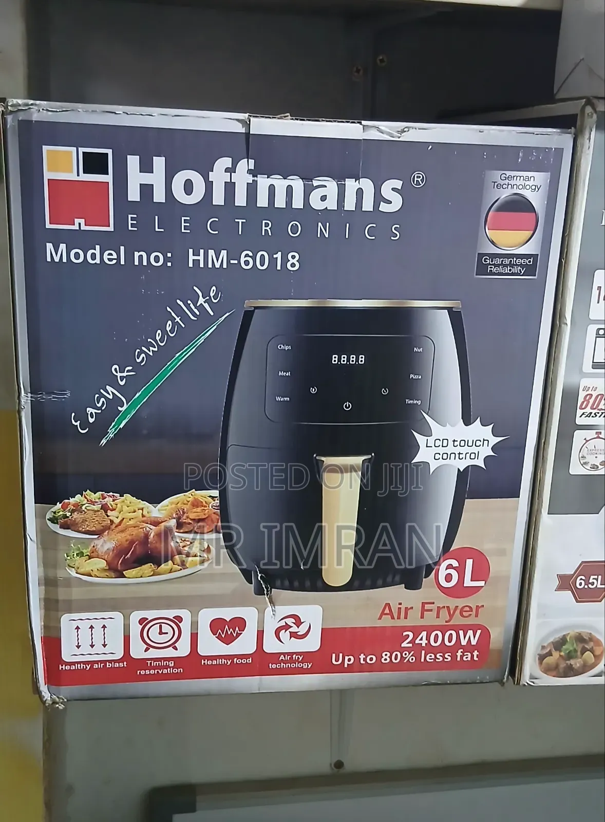 Hoffmans 6l Digital Air Fryer
