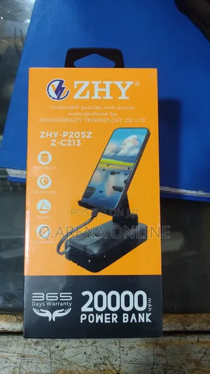 Power Bank With Phone Holder 20,000mah