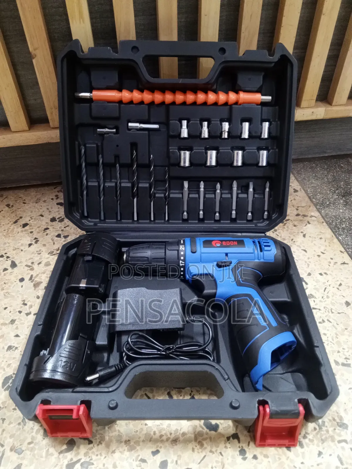 12 Volts Cordless Drill ( Edon)