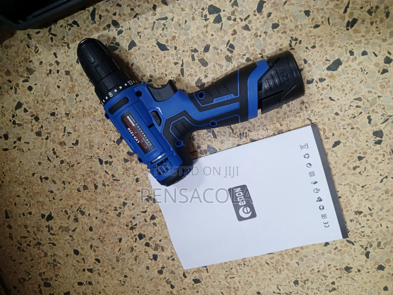 12 Volts Cordless Drill ( Edon)