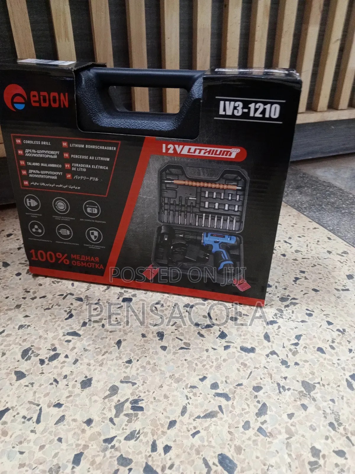 12 Volts Cordless Drill ( Edon)
