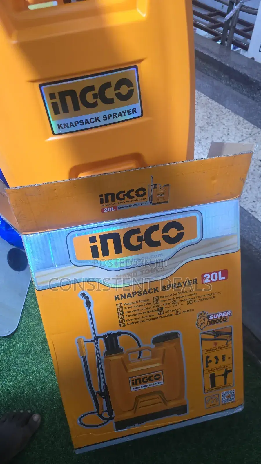 Ingco  20l Farm Knapsack  Sprayer