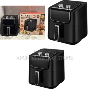 Sokany 8.5 Liters Electric Air Fryer - Black