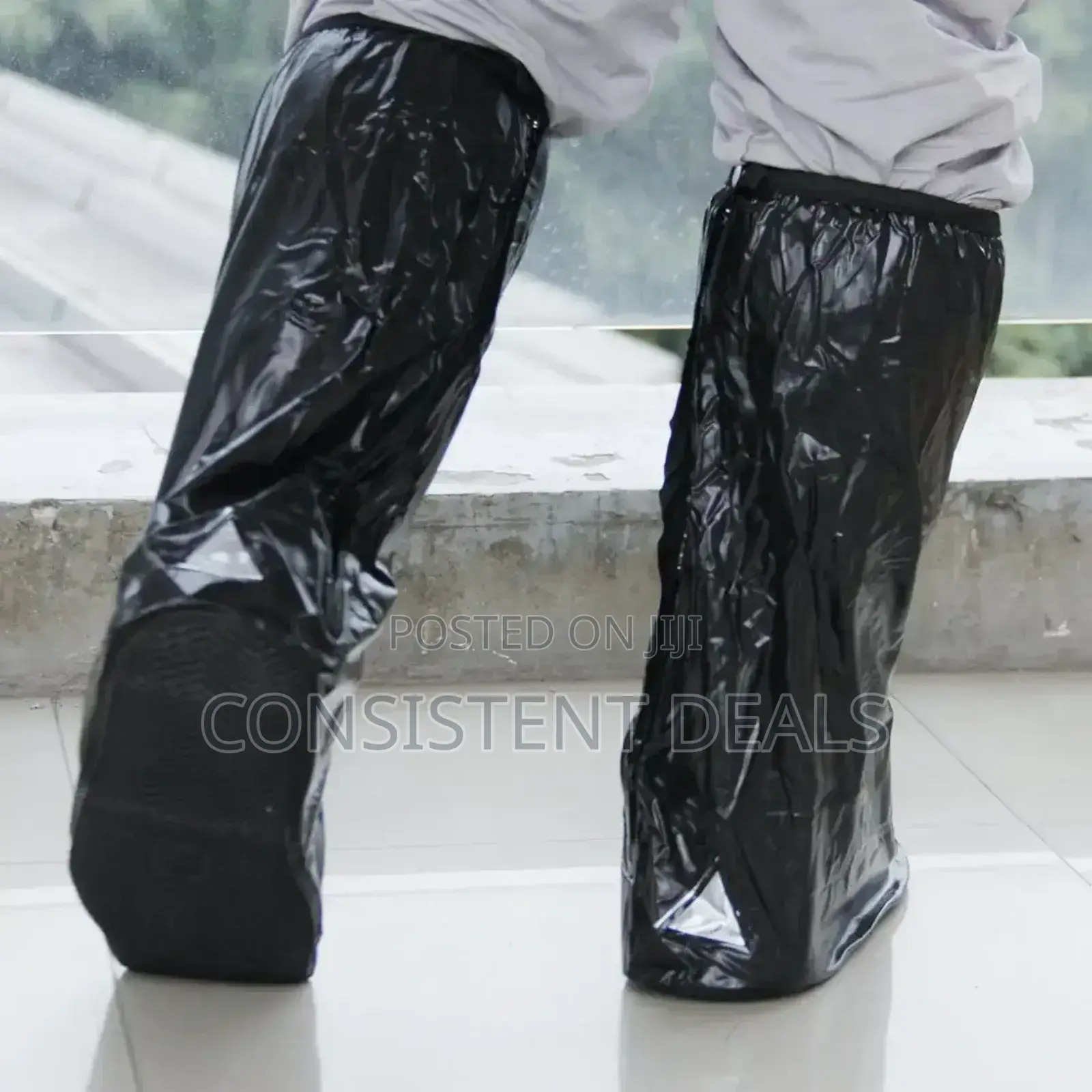 Waterproof Non-slip Shoes Covers Rain Boots Reflective