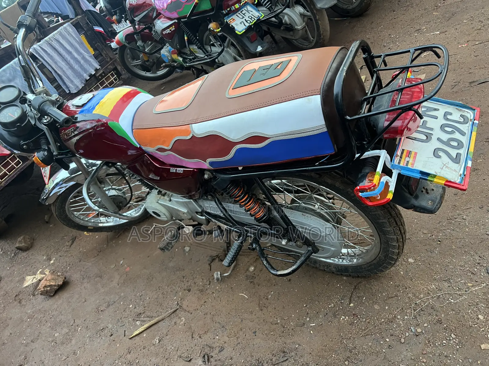 Bajaj Boxer 100 2023 Red