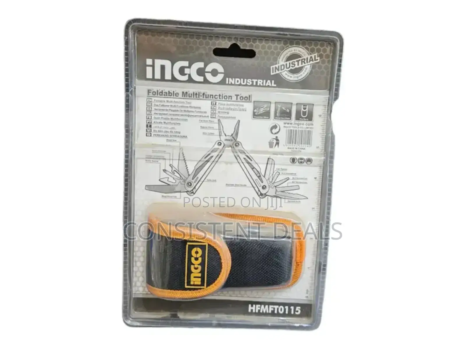 Ingco Hfmft0115 Foldable Multi Function Tool