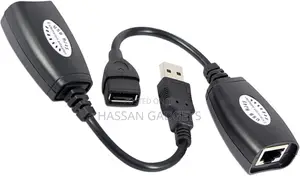 Usb Extender Over Rj45 Cat 6/5/5e, Ethernet Splitter to Usb Extension