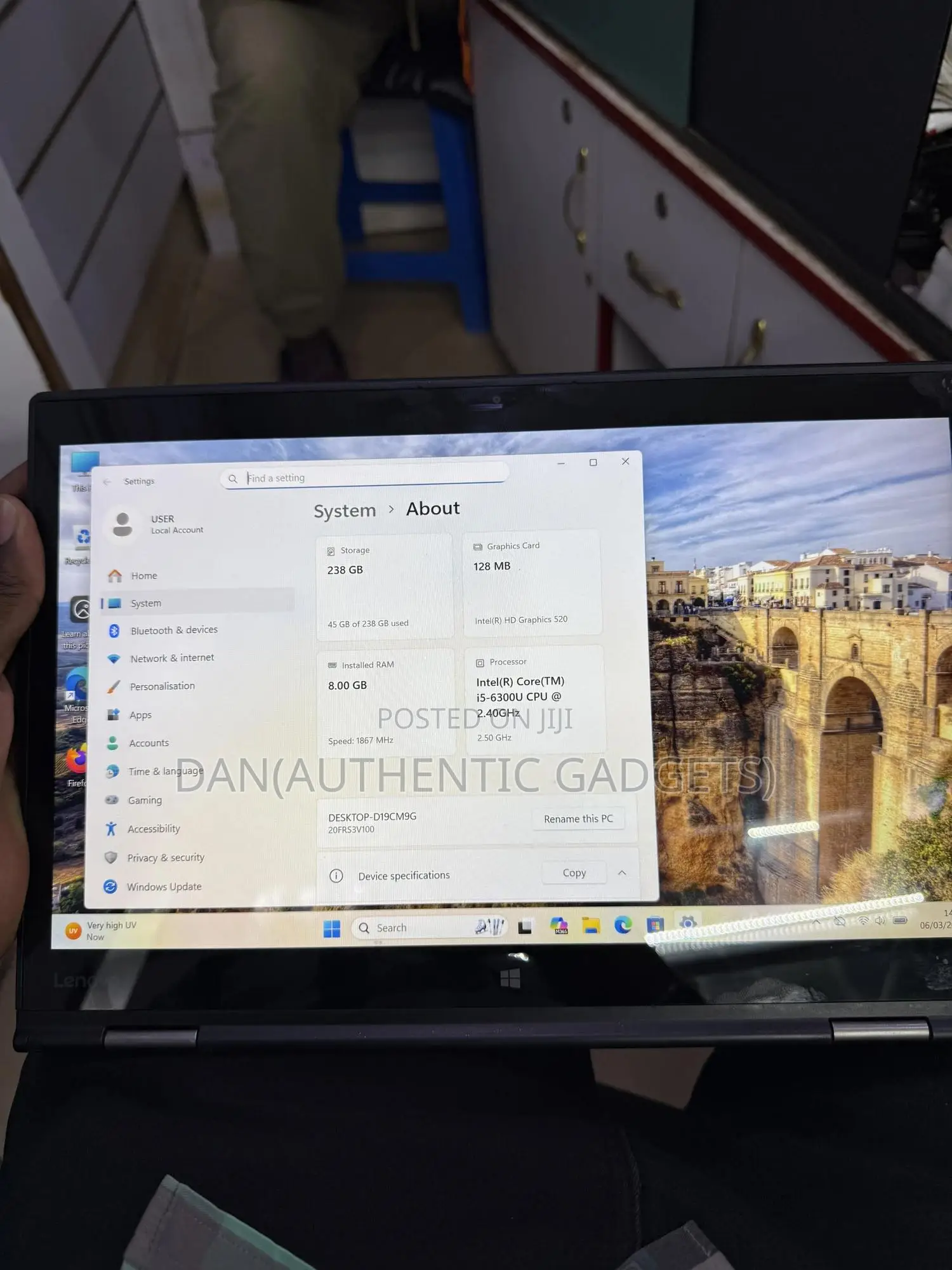 Laptop Lenovo Thinkpad X1 Yoga 8GB Intel Core i5 SSD 256GB