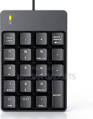 Usb Numeric Keypad 19 Key Number Keypad Keyboard for Laptop