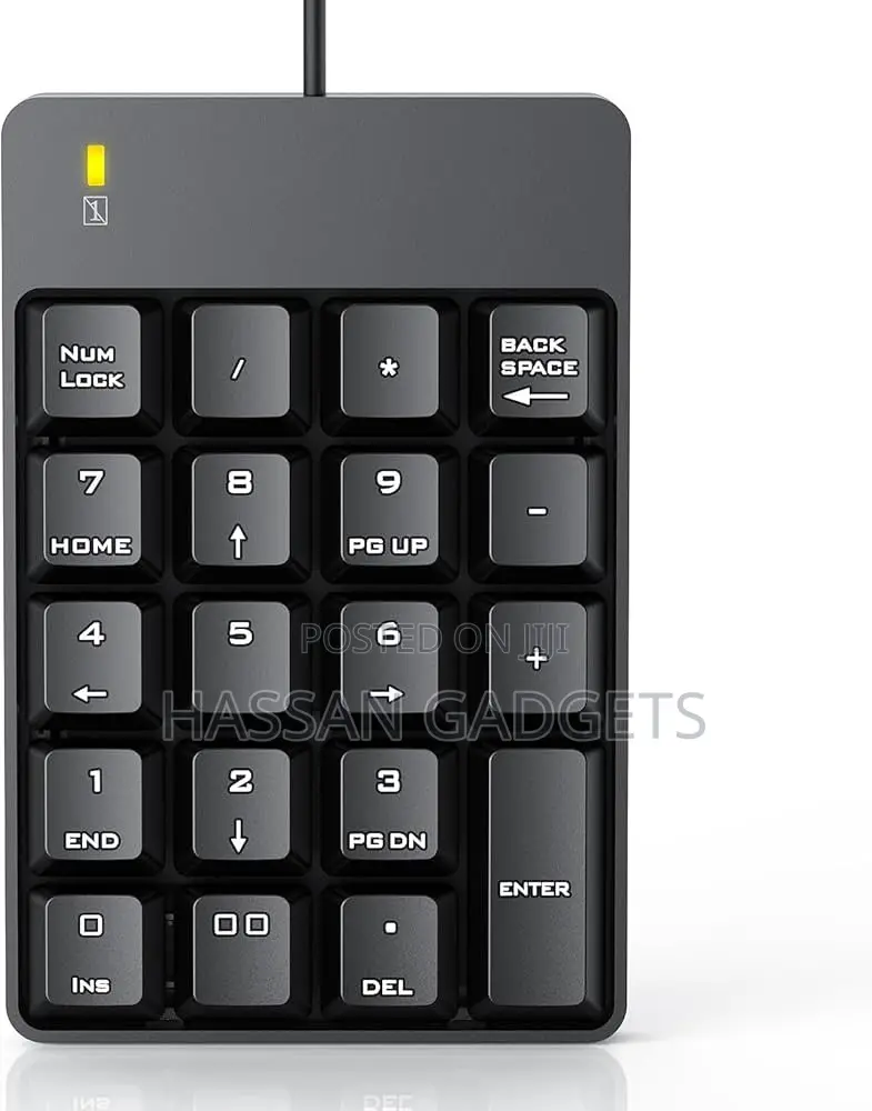 Usb Numeric Keypad 19 Key Number Keypad Keyboard for Laptop
