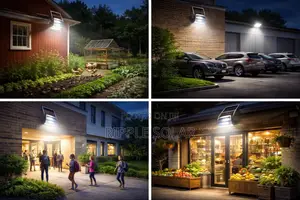 300w Solar Flood Light Remote Control Waterproof Security Lamp