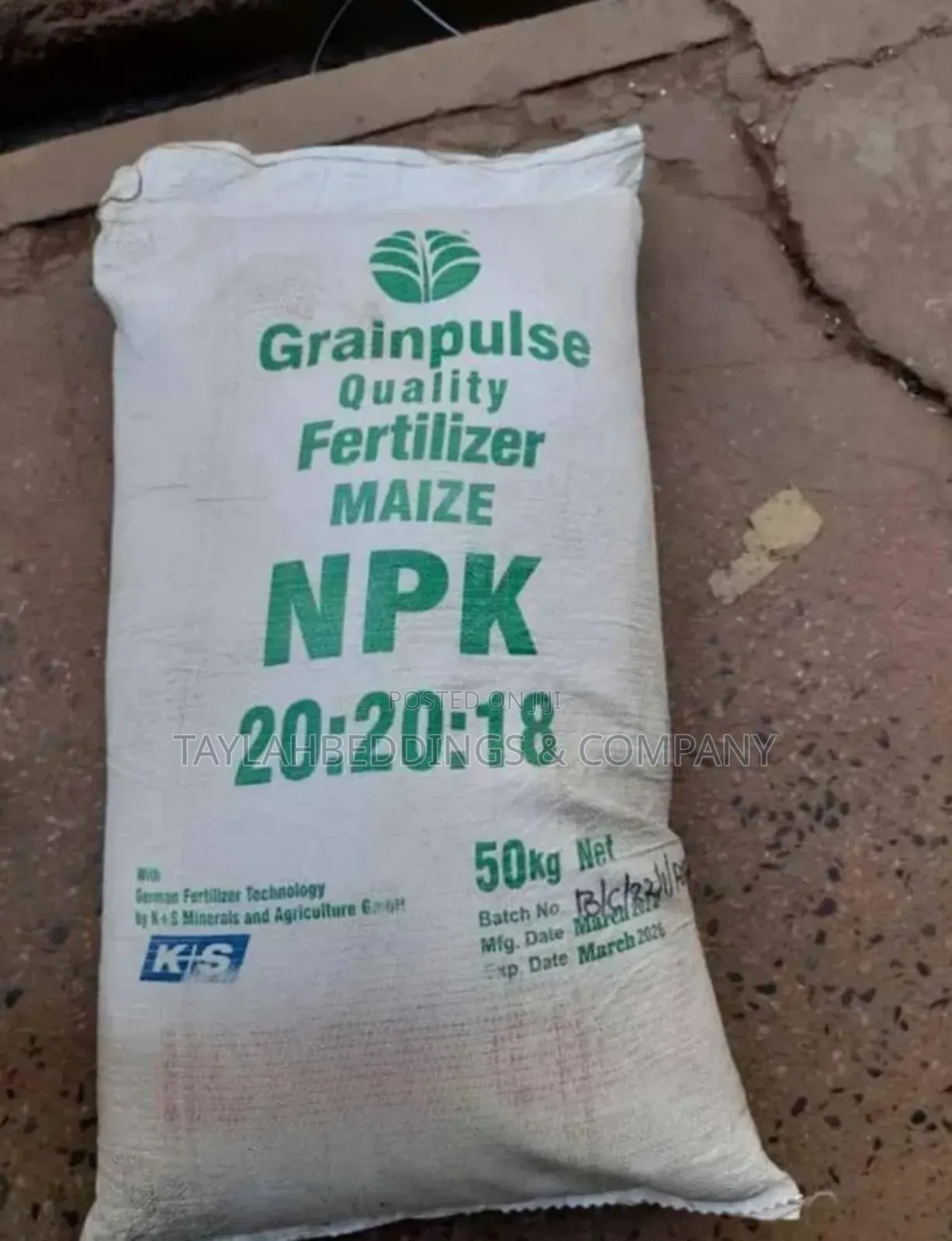 Grainpulse Maize NPK Fertilizer Blend With German Fertilizer Technolog