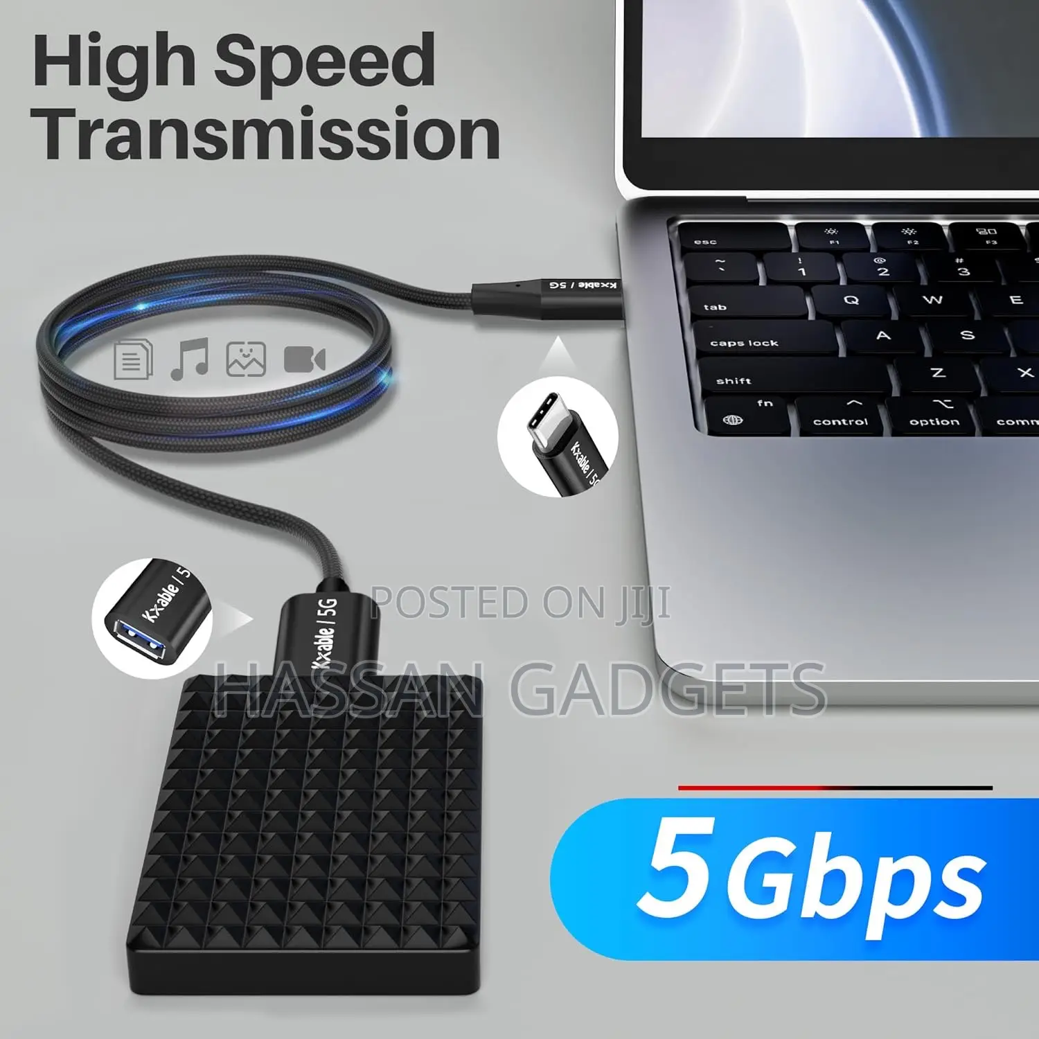 Usb C to Usb Female Cable