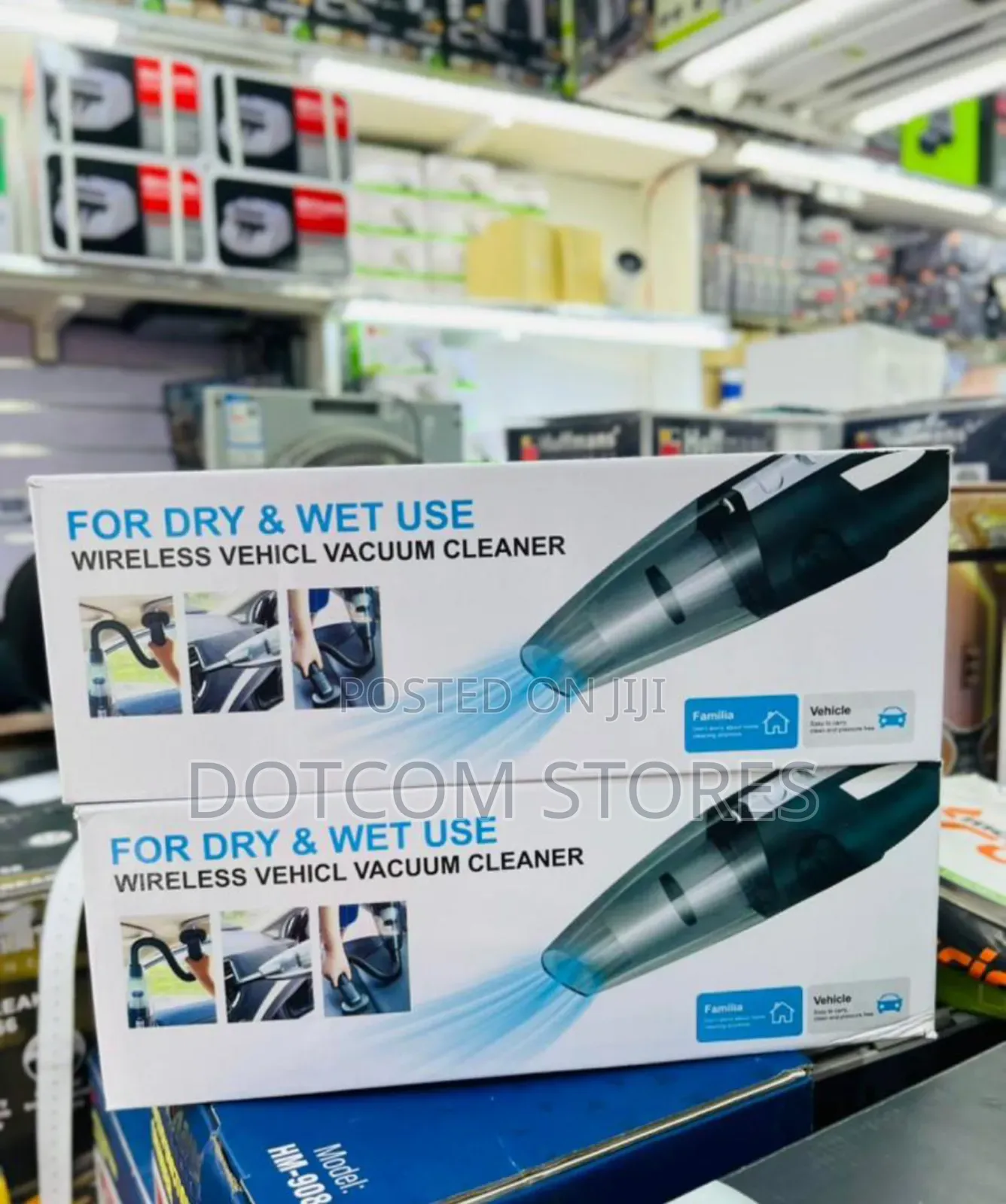 Hm-908 Wireless Vehicle Vacuum Cleaner