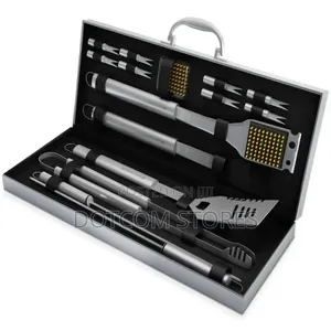 Home-Complete 16-Piece BBQ Grill Tool Set