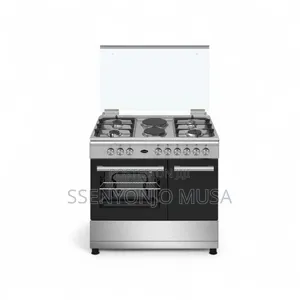 Xper 90x60 Full Gas Cooker - 5 Burner Stove With Oven Gas-