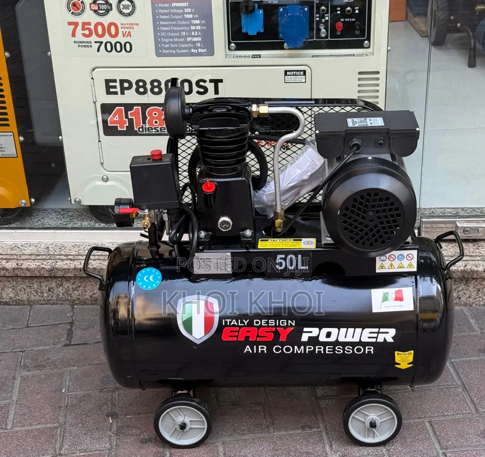 Compressor 50litres Belt