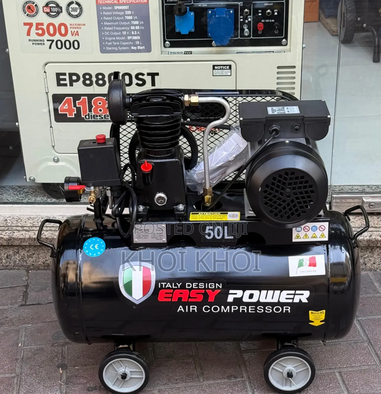 Compressor 50litres Easypower